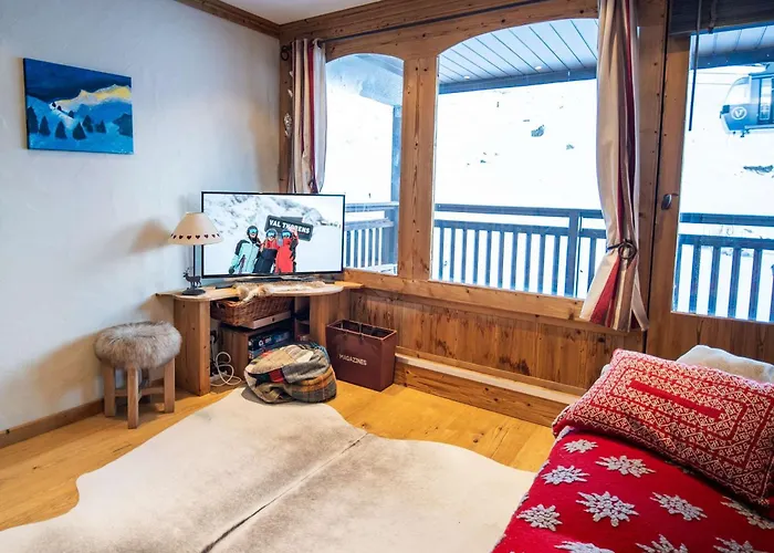 Rénové 4 Pers Avec Vue - - Fr-1-637-76 Val Thorens